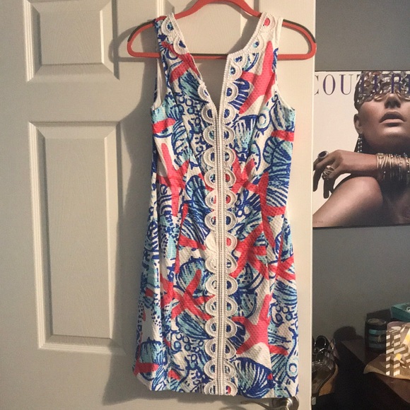 Lilly Pulitzer Dresses & Skirts - Lilly Pulitzer starfish print dress